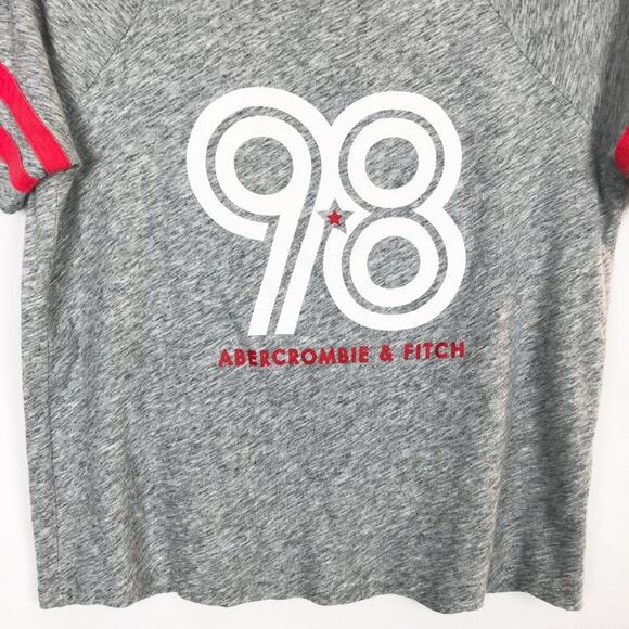 Abercrombie & Fitch Short Sleeve Gray Tee Size S - Picture 4 of 11